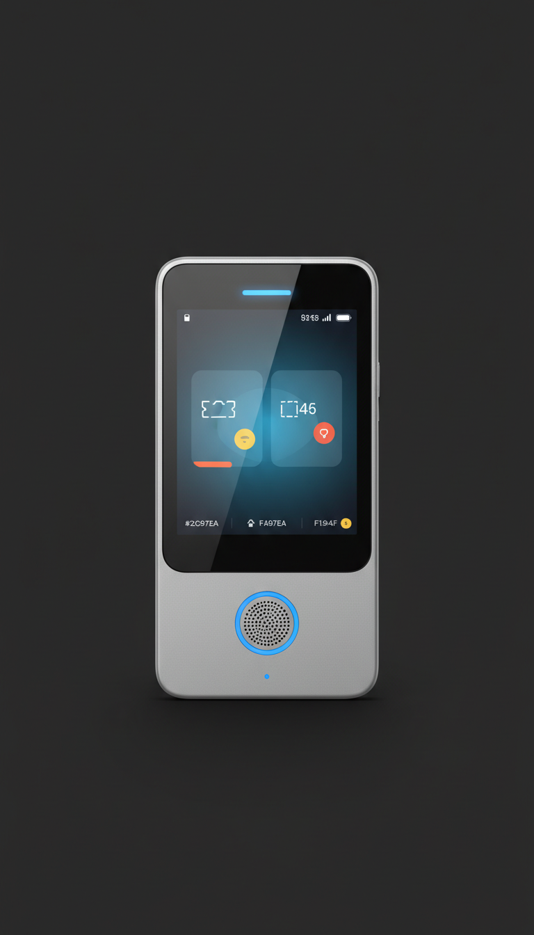 Compact AI-Powered Translator Device
