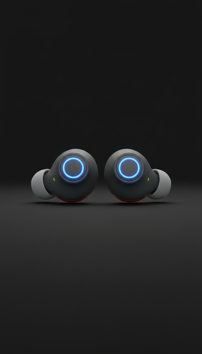 Wireless Smart Earbuds with Noise Control