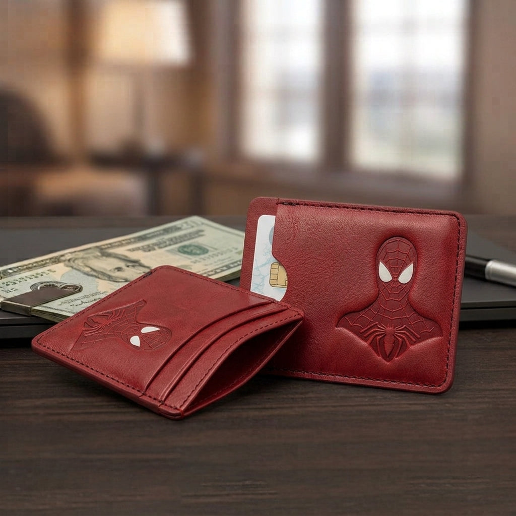 pider Man Themed Cardholder Wallet