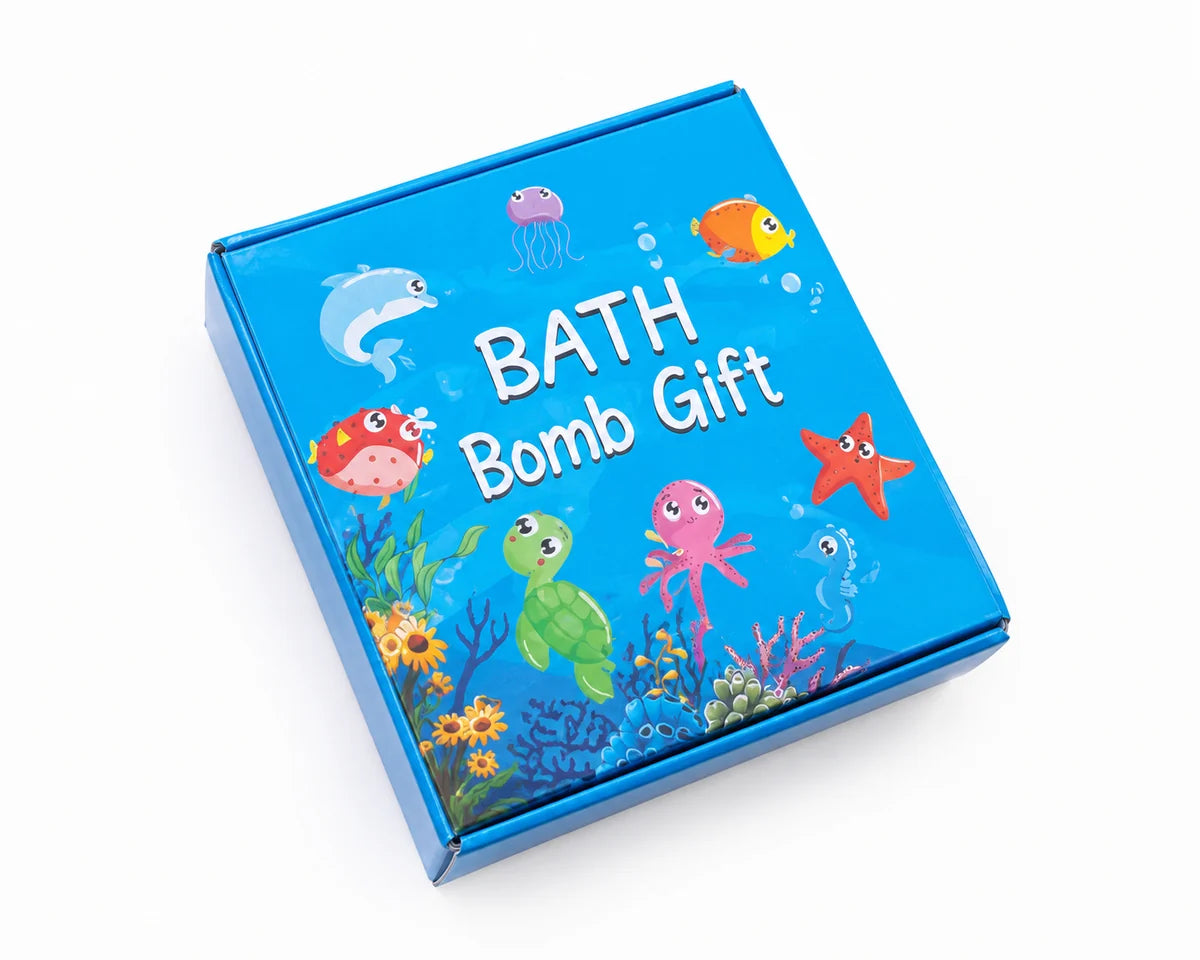 Rainbow BathBomb Watercolor Toy