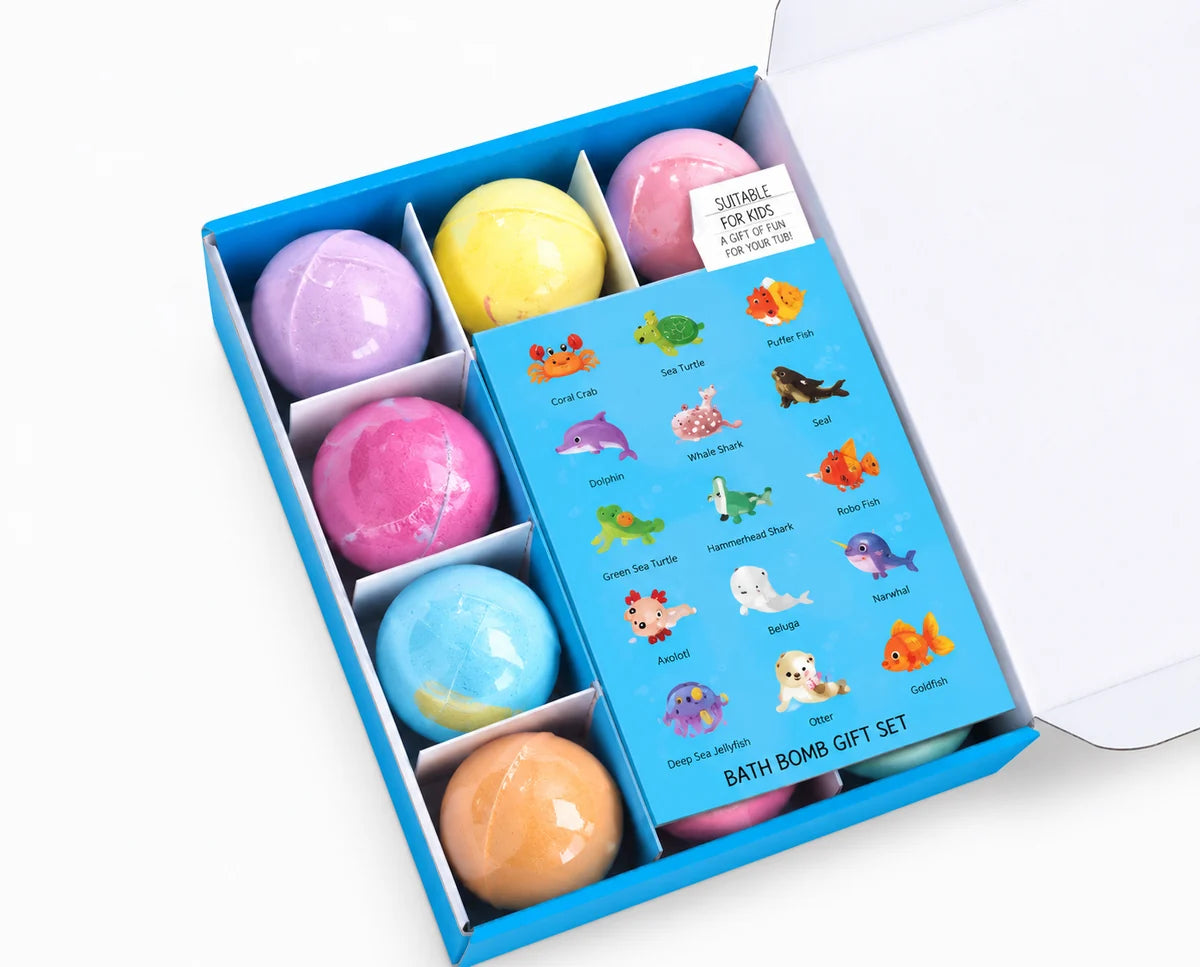Rainbow BathBomb Watercolor Toy